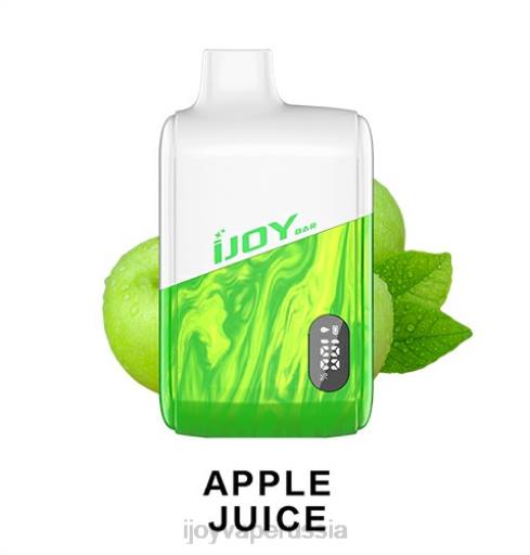 iJOY Bar IC8000 одноразовый 04JN175 - iJOY Под Цена яблочный сок
