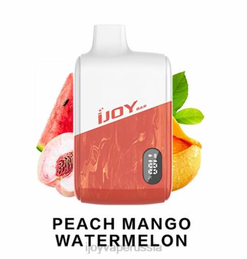 iJOY Bar IC8000 одноразовый 04JN191 - iJOY Bar Купить персик манго арбуз