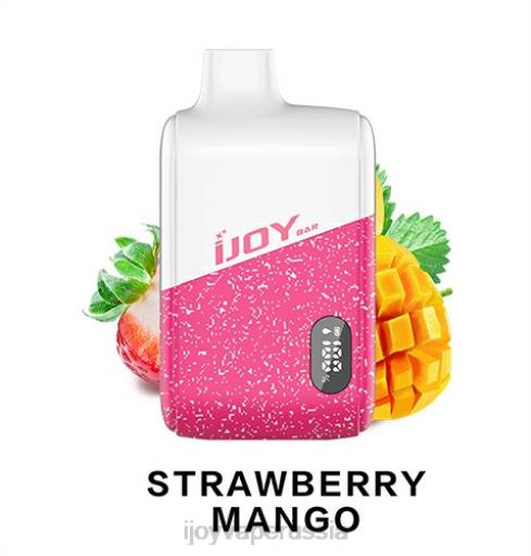 iJOY Bar IC8000 одноразовый 04JN194 - iJOY Вейп клубника манго