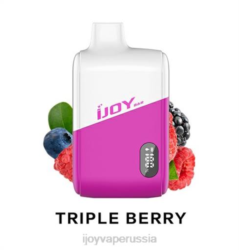 iJOY Bar IC8000 одноразовый 04JN195 - iJOY Под Цена тройной ягодный лед