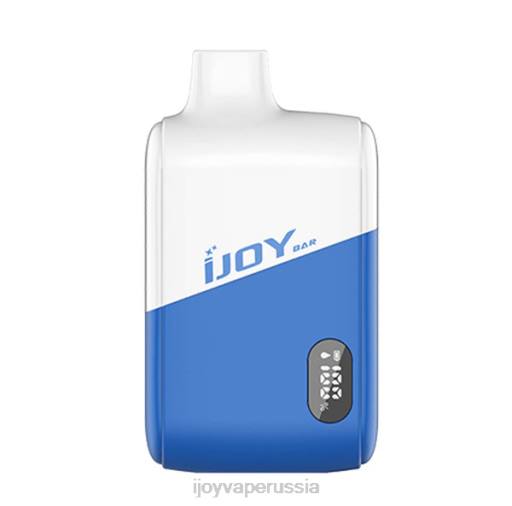 iJOY Bar Smart Vape 8000 затяжек 04JN6 - Купить Вейп iJOY синий разз лед